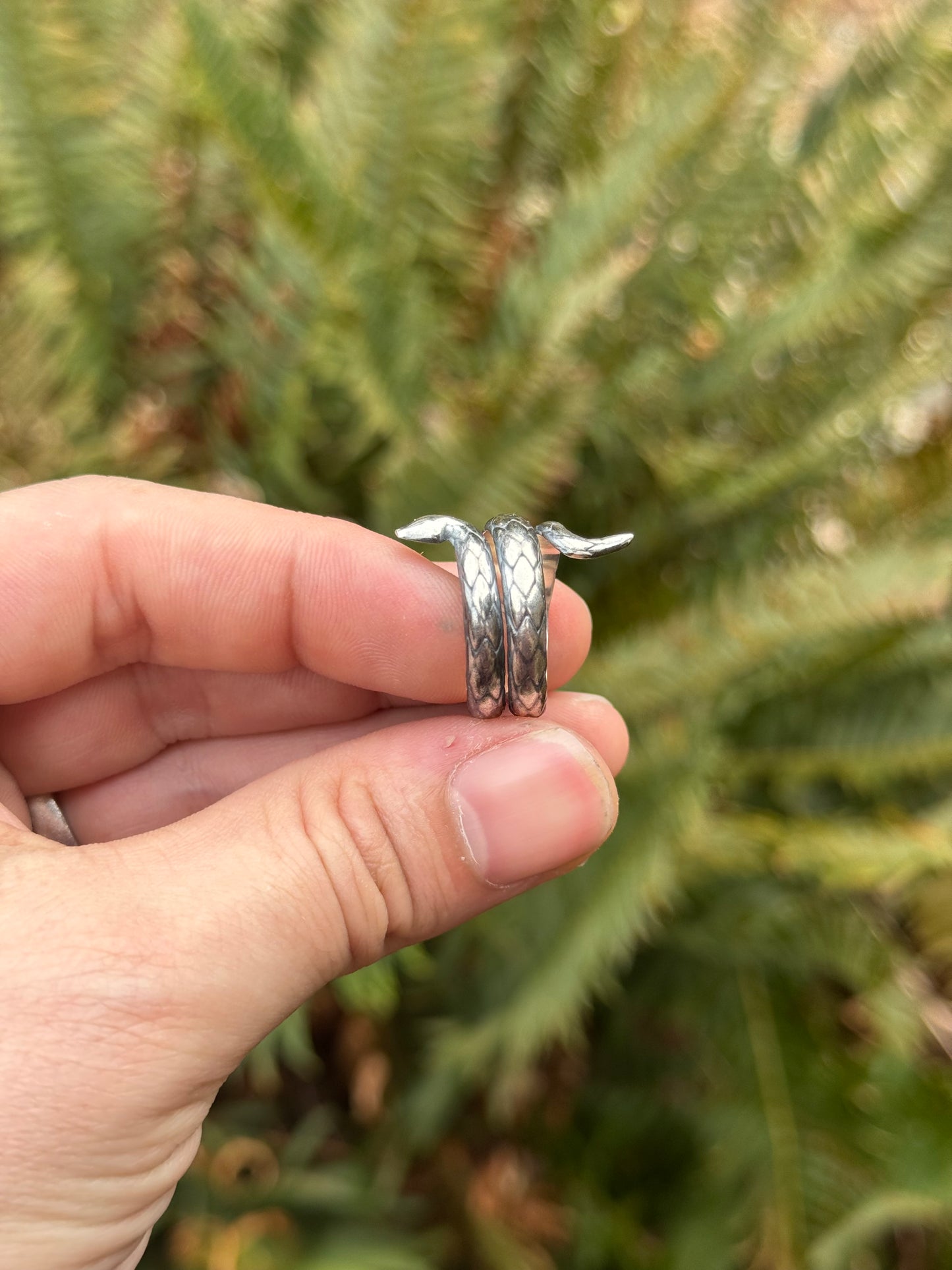 Snake Ring - Sterling silver