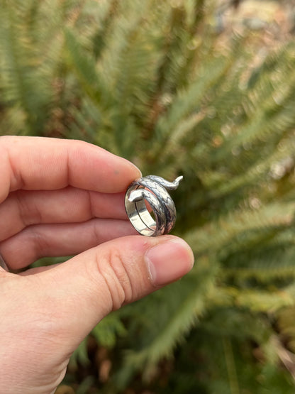 Snake Ring - Sterling silver