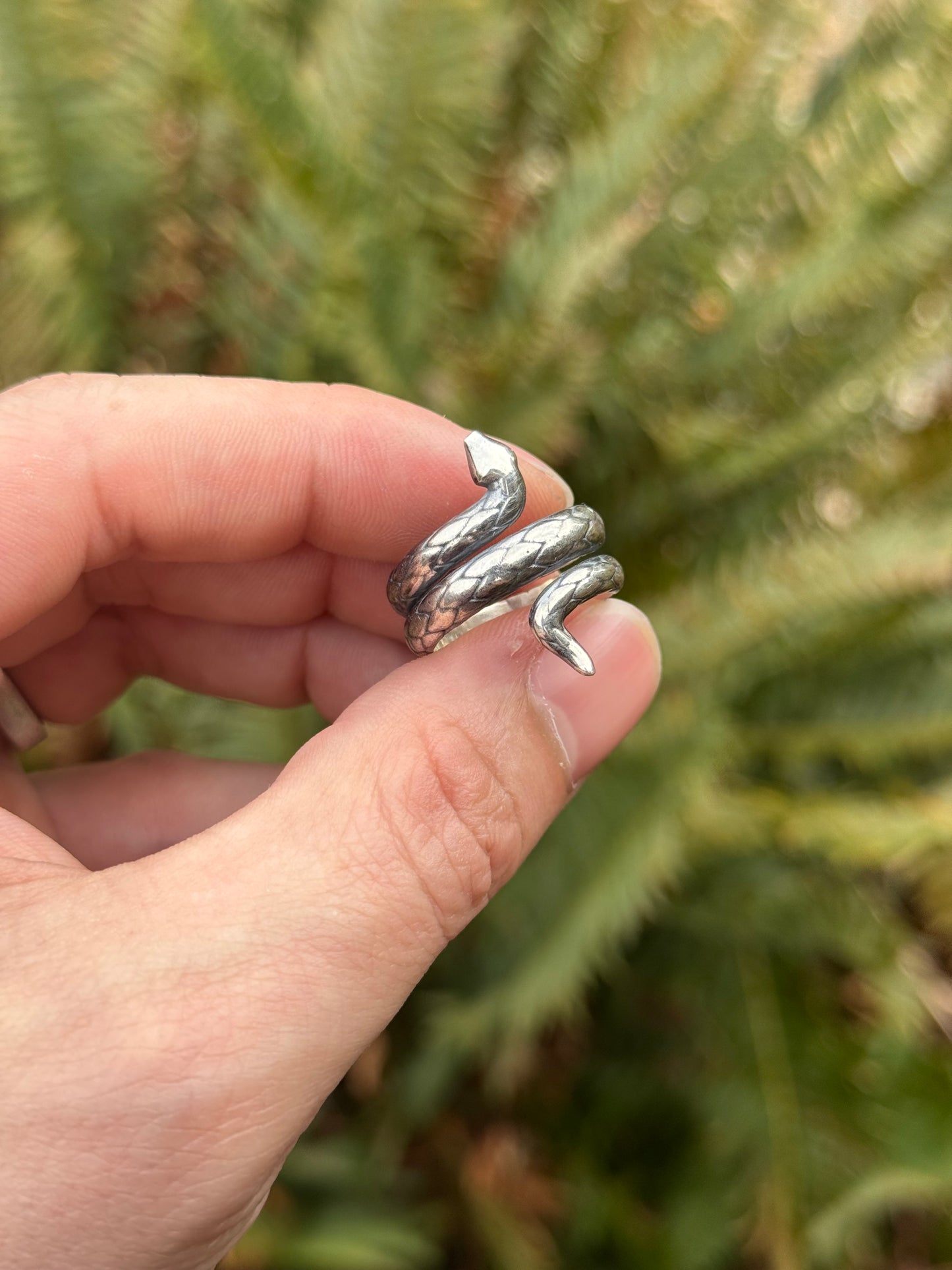 Snake Ring - Sterling silver
